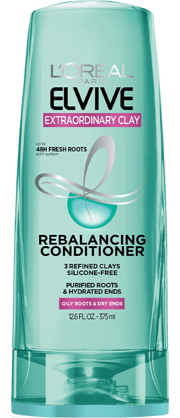 L'Oreal Paris Elvive Extraordinary Clay Rebalancing Conditioner, 12.6 fl; oz; (Packaging May Vary) 12.6 Fl Oz (Pack of 1) Conditioner