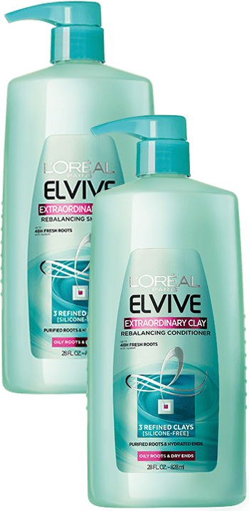 L’Oreal Paris Elvive Extraordinary Clay Rebalancing Shampoo And Conditioner
