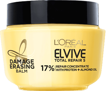 L'Oreal Paris Elvive Total Repair 5 Damage-Erasing Balm with Almond and Protein, 8.5 Ounce 8.5 Fl Oz (Pack of 1)