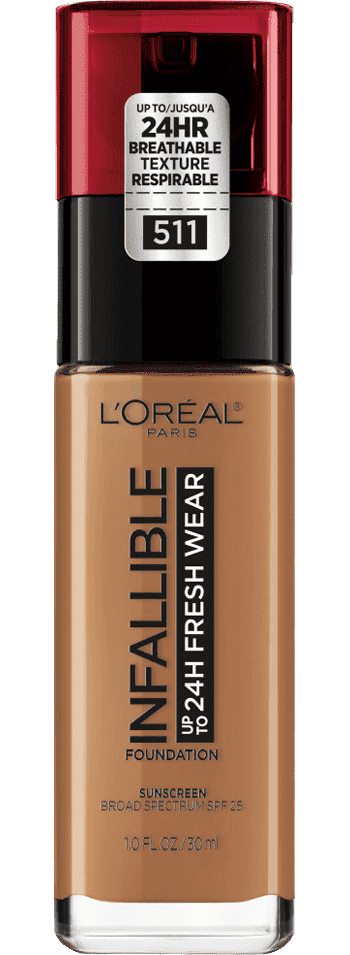L’Oreal Paris Infallible Up To 24 Hour Fresh Wear Foundation – 511 Maple