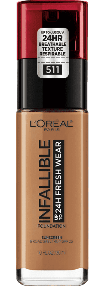 L’Oreal Paris Infallible Up To 24 Hour Fresh Wear Foundation – 511 Maple