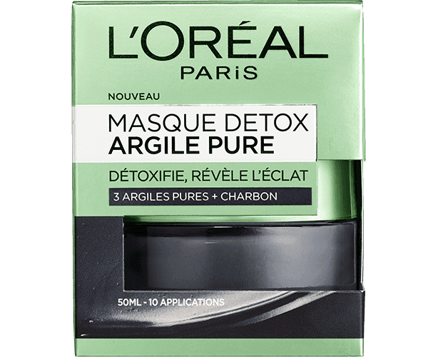 L'Oreal Paris Skincare Pure Clay Face Mask with Charcoal