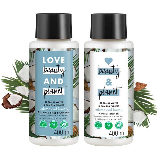 Love beauty & planet Volume And Bounty Shampoo And Conditioner