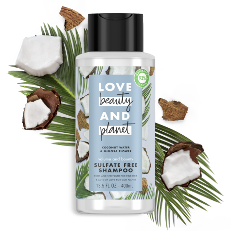 Love Beauty And Planet Coconut Water & Mimosa Flower Sulphate-Free Shampoo