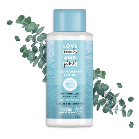 Love Beauty And Planet Marine Moisture Shampoo