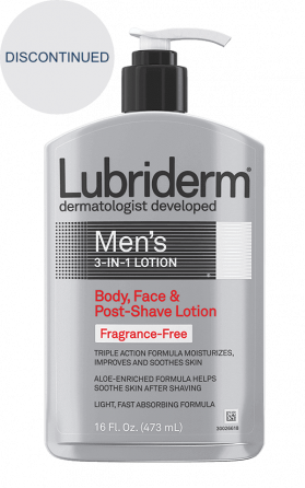 Lubriderm Men’s 3-In-1 Fragrance-Free Lotion