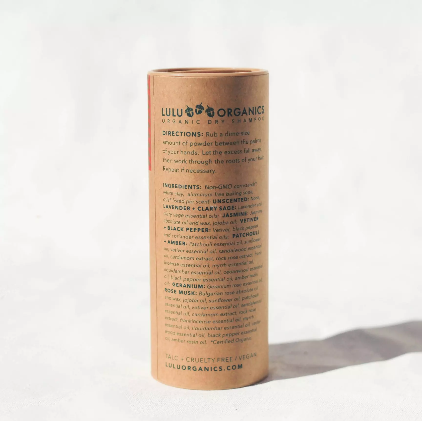 Lulu Organics Hair Powder Dry Shampoo