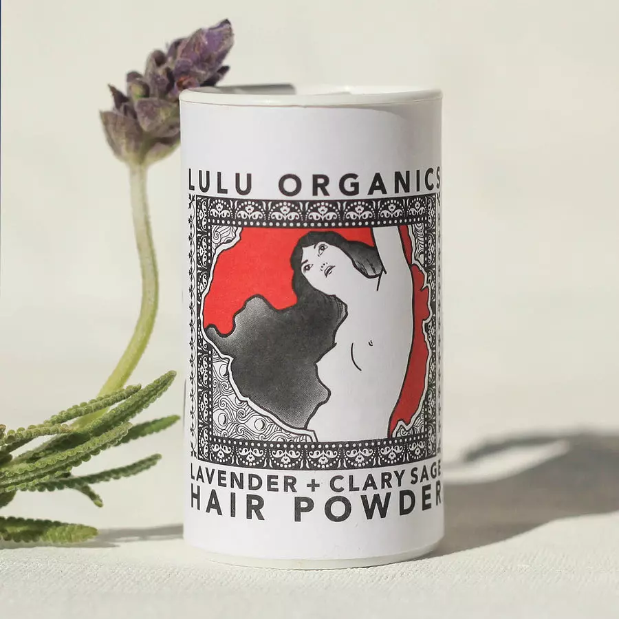 Lulu Organics Rose Musk Hair Powder