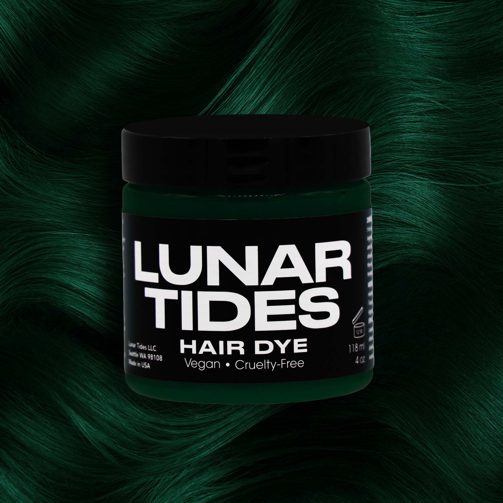 Lunar Tides Hair Dye – Juniper Dark Forest Green