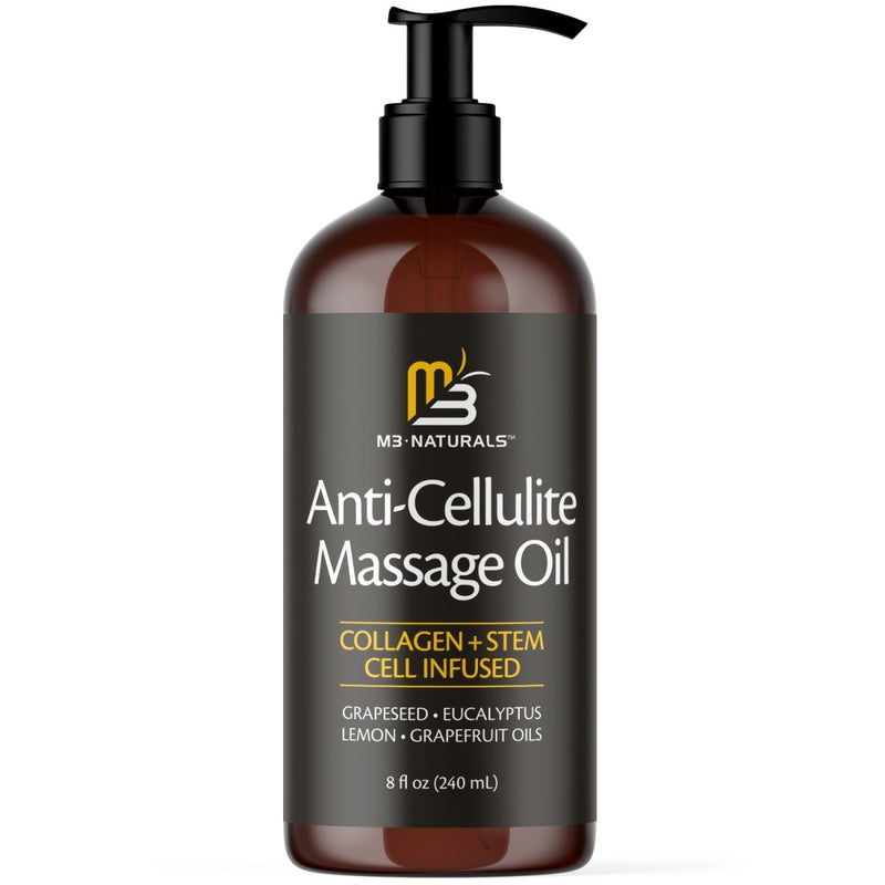 M3 Naturals Anti-Cellulite Massage Oil