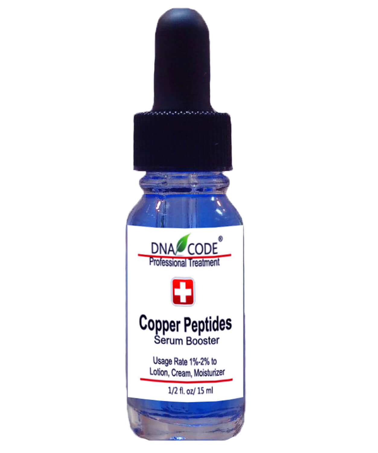 Magic Serum Booster-DIY 100% Copper Peptide Solution Gives Your Skin Hair Nails A Vitality Boost Copper GHK-cu Tripeptide-1 0.5 Fl Oz (Pack of 1)