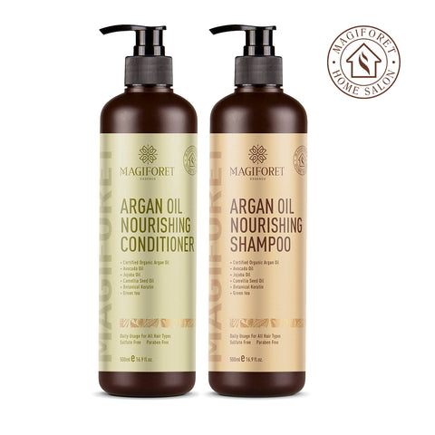 MAGIFORET Argan Oil Nourishing Shampoo and Conditioner Set