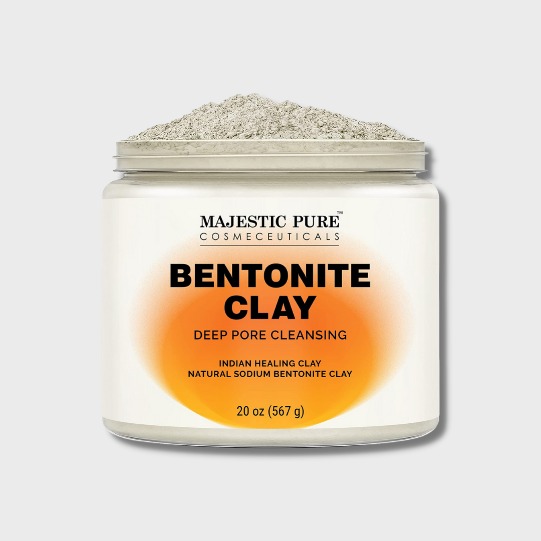 MAJESTIC PURE Bentonite Clay - Indian Healing Clay