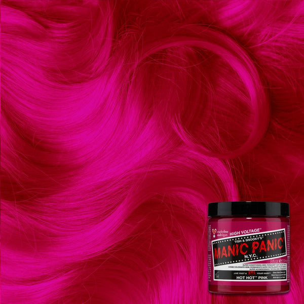 Manic Panic Semi Permanent Hair Color – Hot Hot Pink