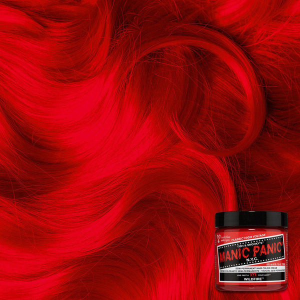 Manic Panic Semi-Permanent Hair Color Cream – Wildfire