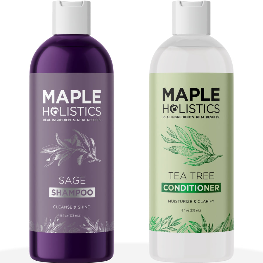 Maple Holistics Tea Tree Shampoo And Conditioner Set