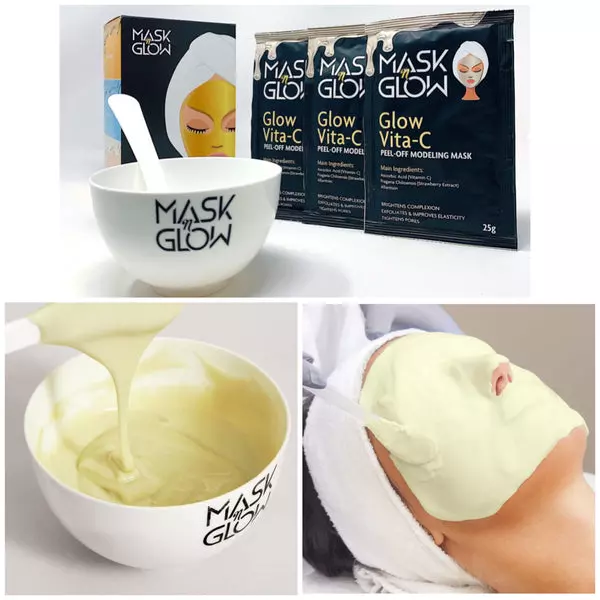 MaskNGlow Glow Vita-C Peel Off Modeling Mask