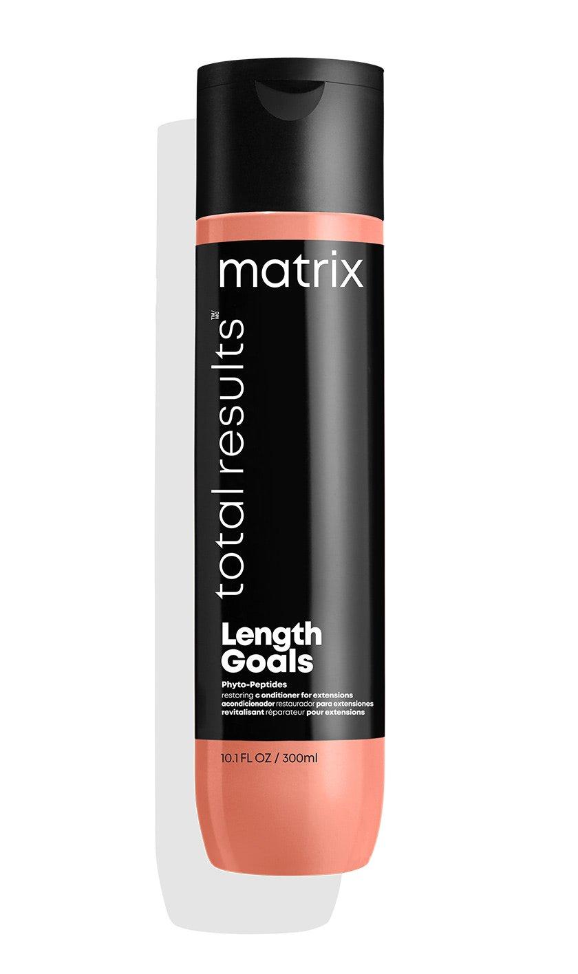 MATRIX Total Results Length Goals Conditioner For Extensions | Improves Manageability & Nourishment | Paraben Free | For Hair Extensions | 10 Fl. Oz.