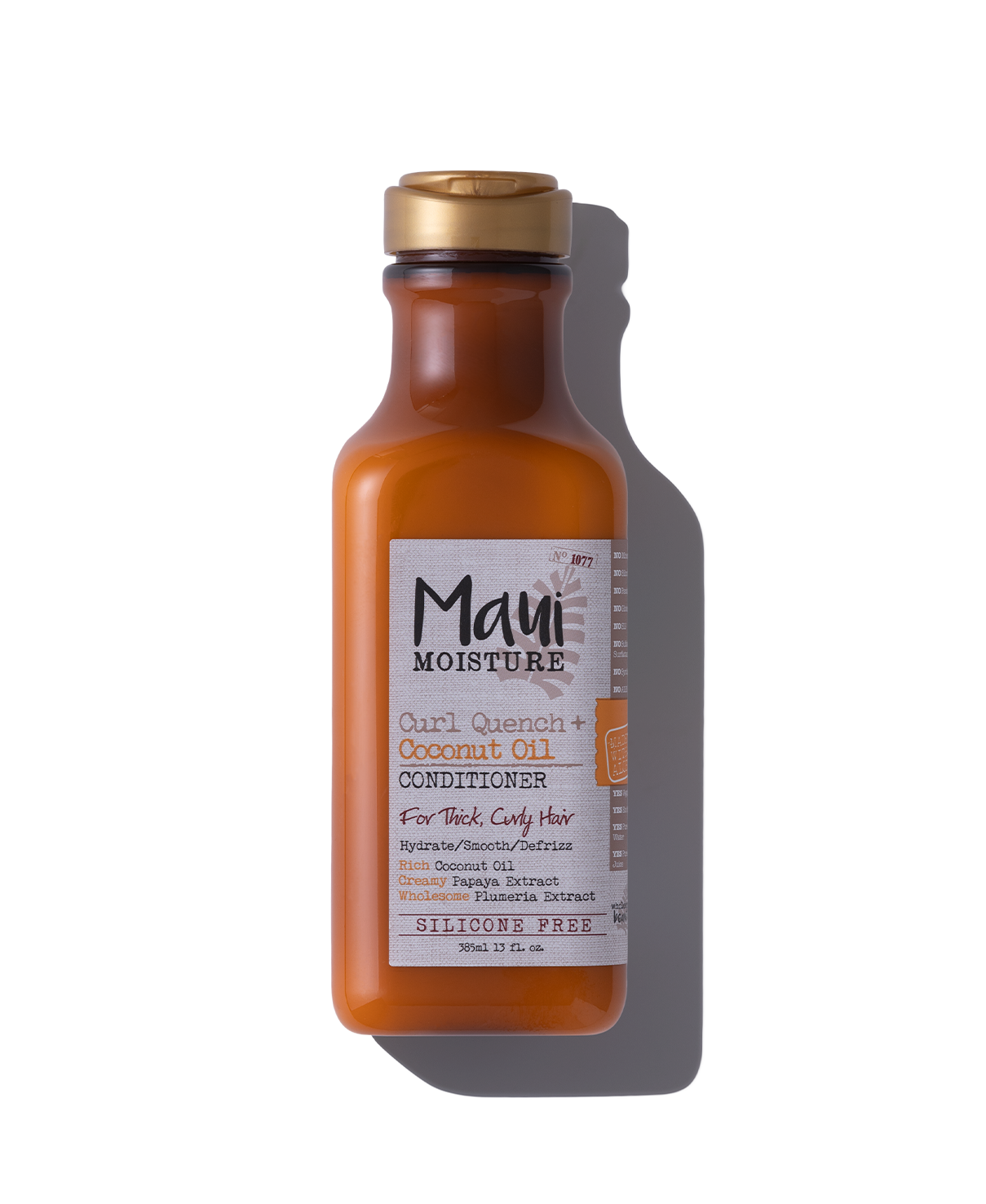 Maui Moisture Curl Quench + Kokosolie Curl-Defining Anti-Frizz Conditioner om strak krullend haar te hydrateren en te ontwarren