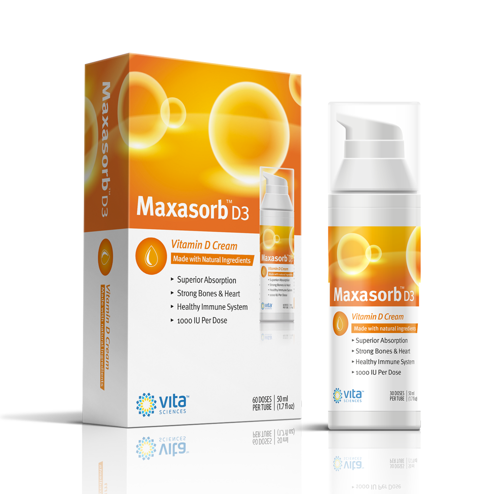 Maxasorb Vitamin D3 Cream