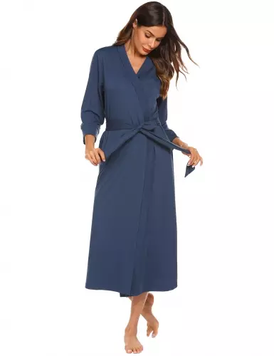 MAXMODA Women’s Long Kimono Robe