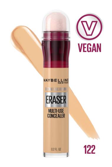 Maybelline Instant Age Rewind Eraser Dark Circles Treatment Multi-Use Concealer, 130, 1 Count (Packaging May Vary)