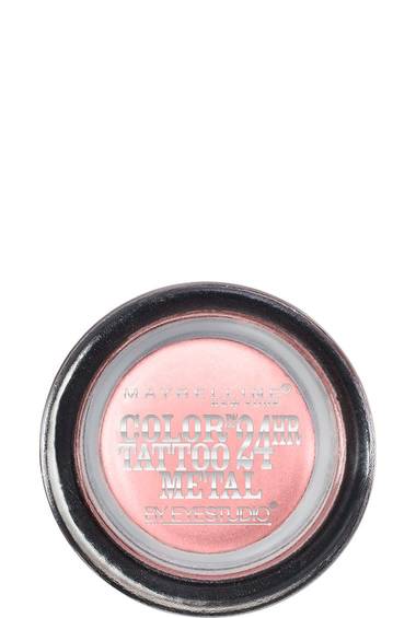 Maybelline New York Eyestudio ColorTattoo Metal 24HR Eyeshadow – Inked In Pink