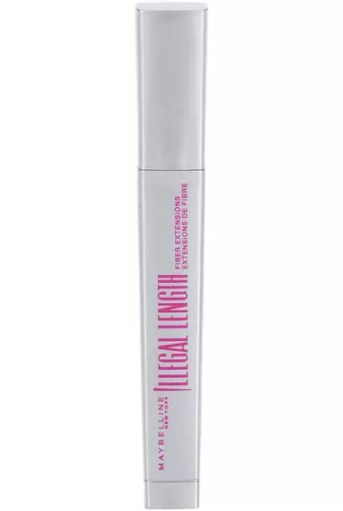 Maybelline New York Illegal Length Fiber Extensions Washable Mascara