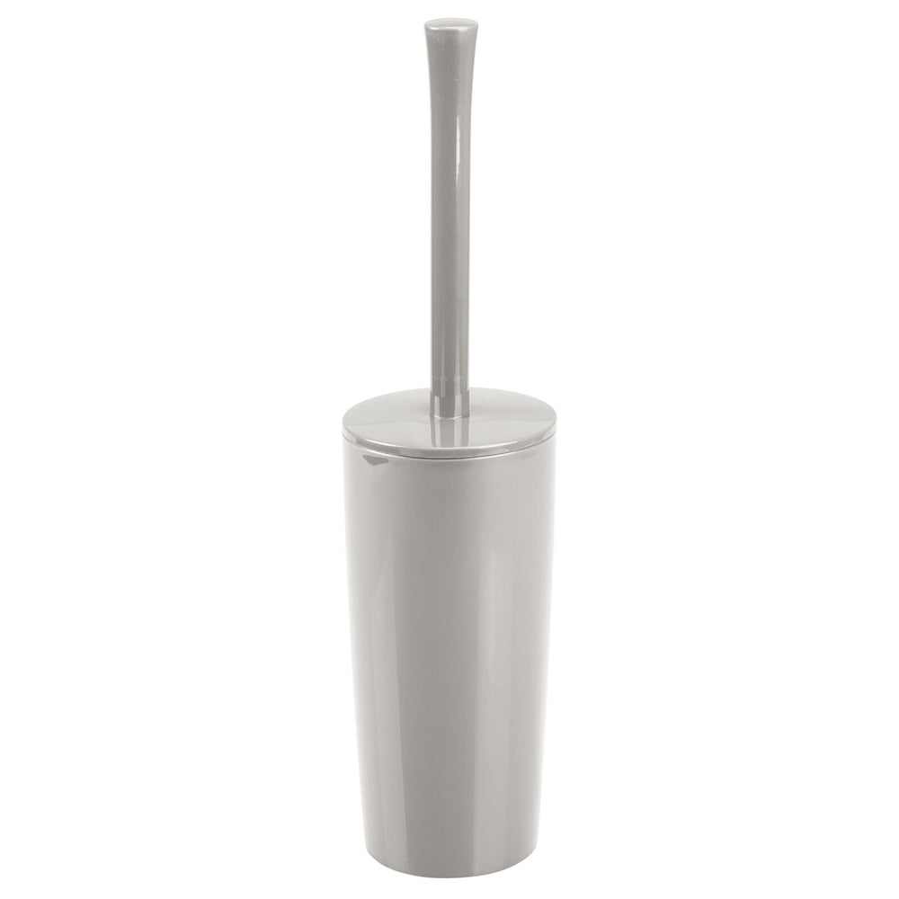 mDesign Compact Toilet Bowl Brush and Holder