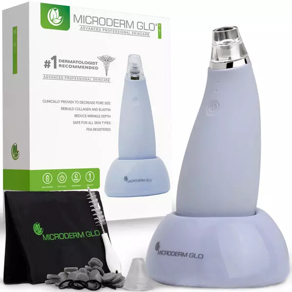 Microderm GLO Mini Blackhead Remover Pore Vacuum & Facial Tool