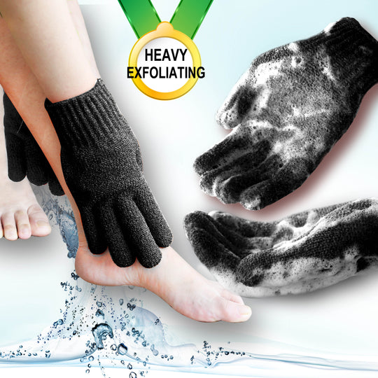 MIG4U Exfoliating Bath Gloves