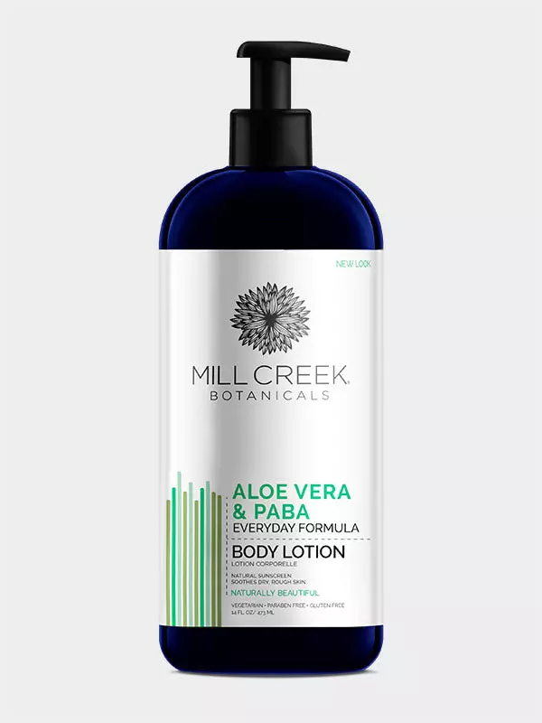 Mill Creek Aloe Vera and PABA Lotion 14 oz