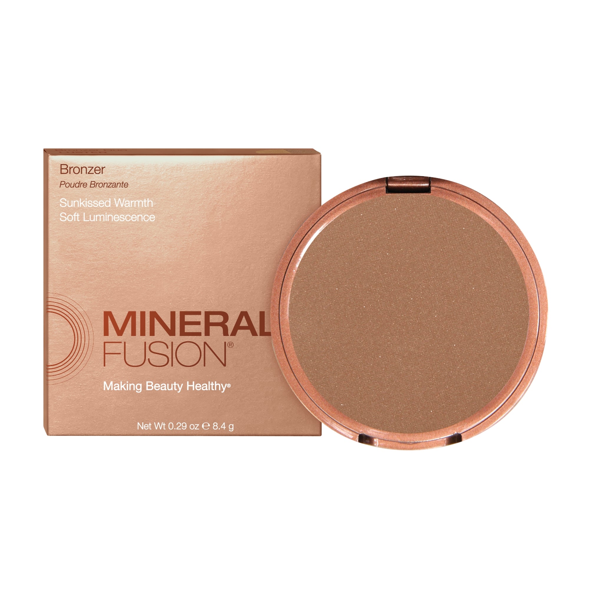 Mineral Fusion Sunkissed Shimmer Buildable Mineral Color – Sparkle Bronzer