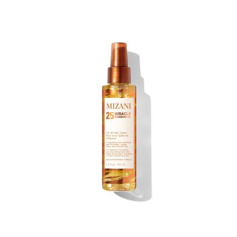 MIZANI 25 Miracle Nourishing Oil Lightweight, Nourishing Hair Oil with Coconut Oil for All Hair Types | 4.2 Fl Oz