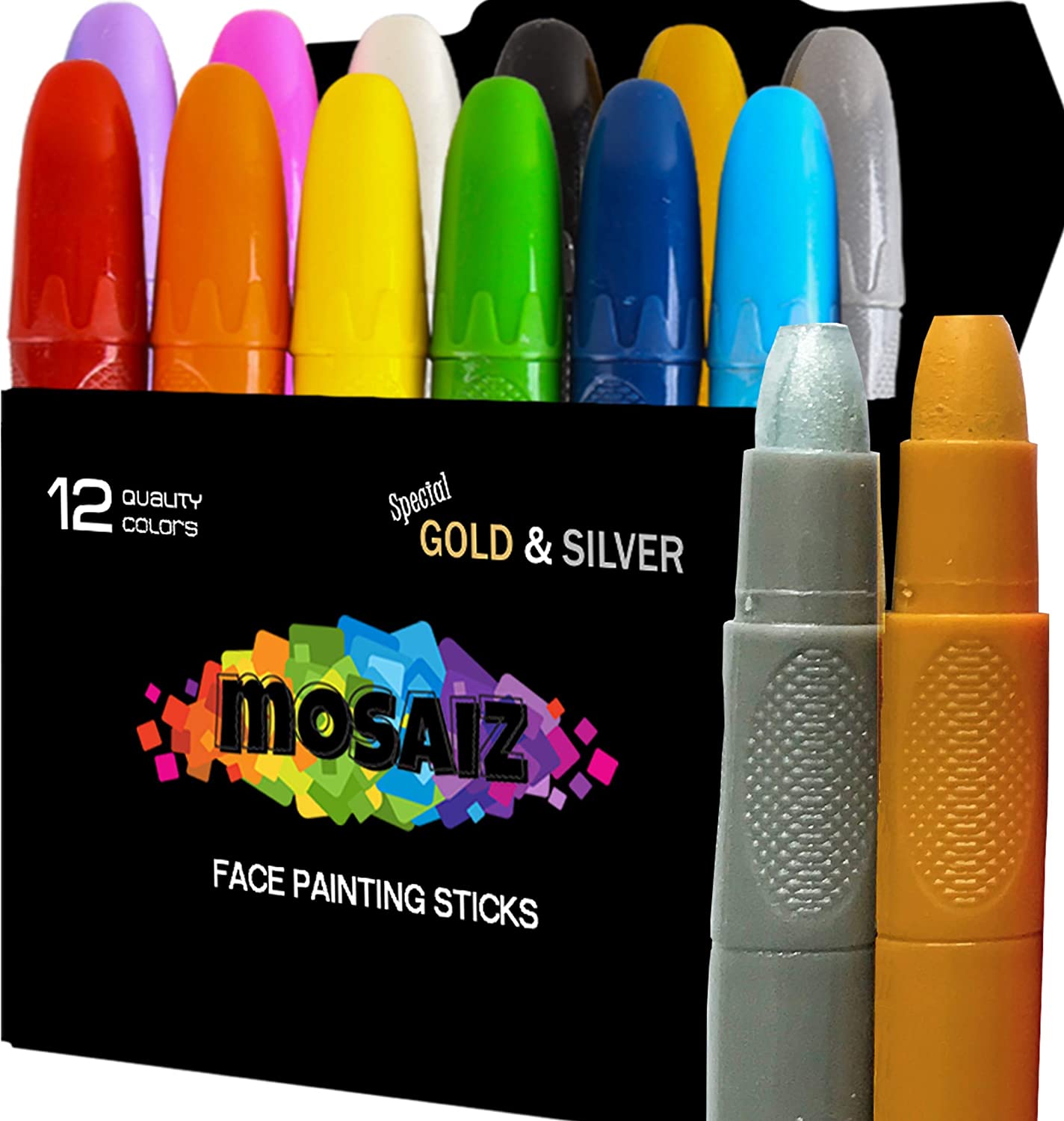 Mosaiz Face Painting Kits for Kids