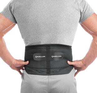 Mueller 255 Lumbar Support Back Brace with Removable Pad