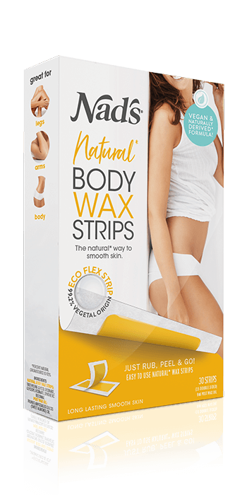 Nad’s Natural Body Wax Strips