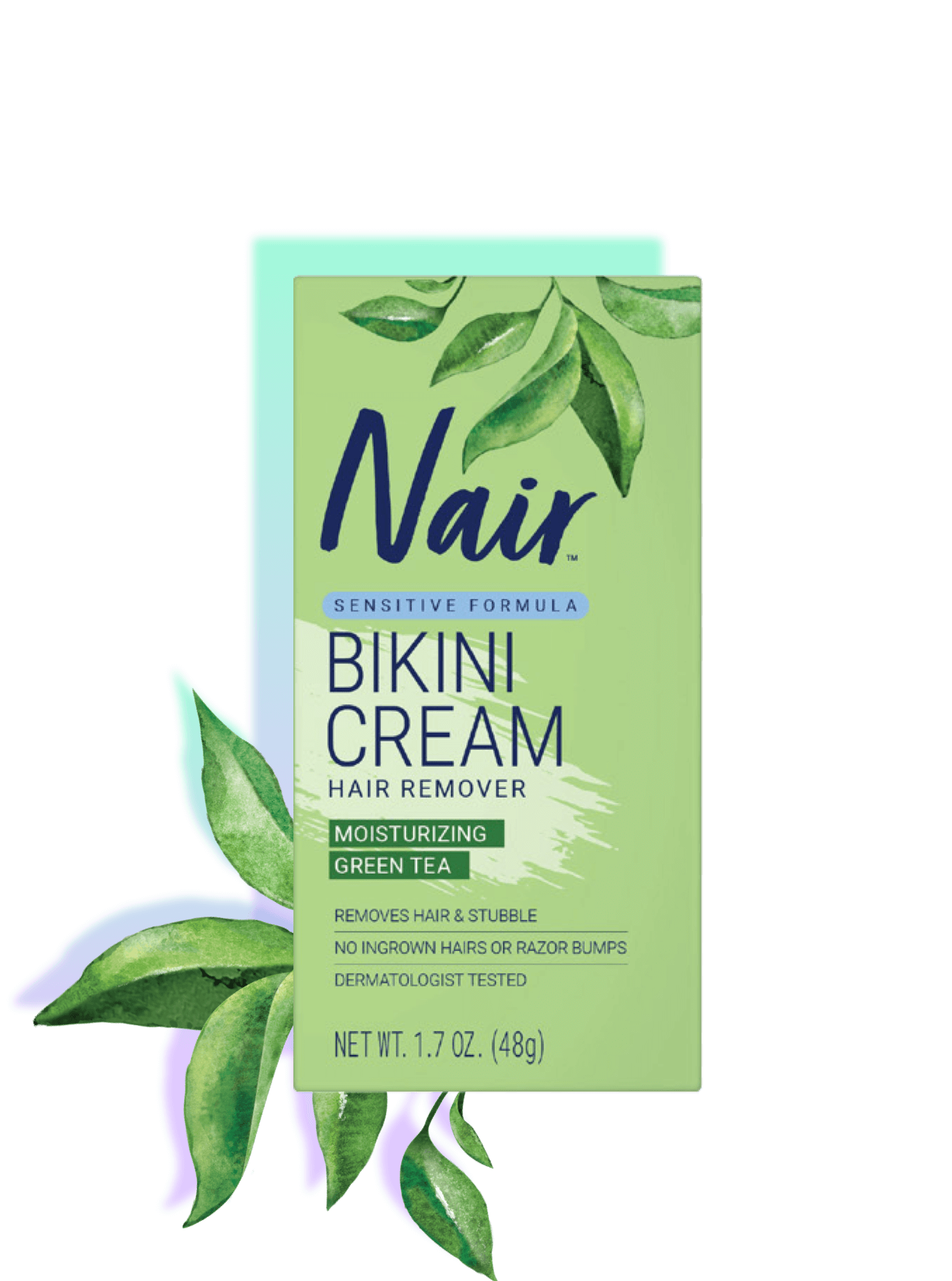 Nair Bikini Cream with Green Tea Sensitive Formula