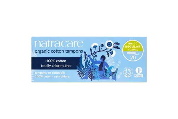 NATRACARE Organic Regular Tampons