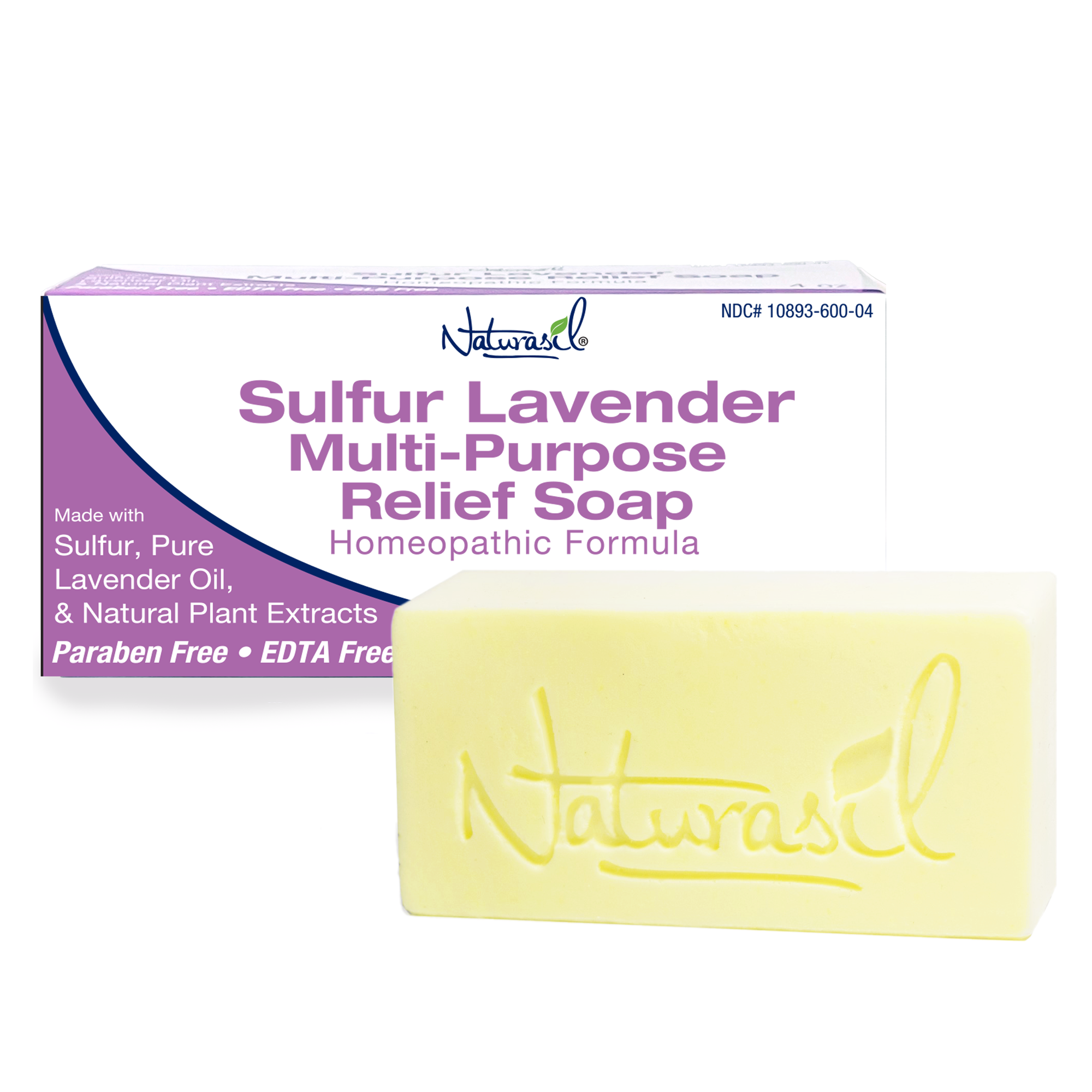 Naturasil Sulfur Lavender Multi-Purpose Relief Soap