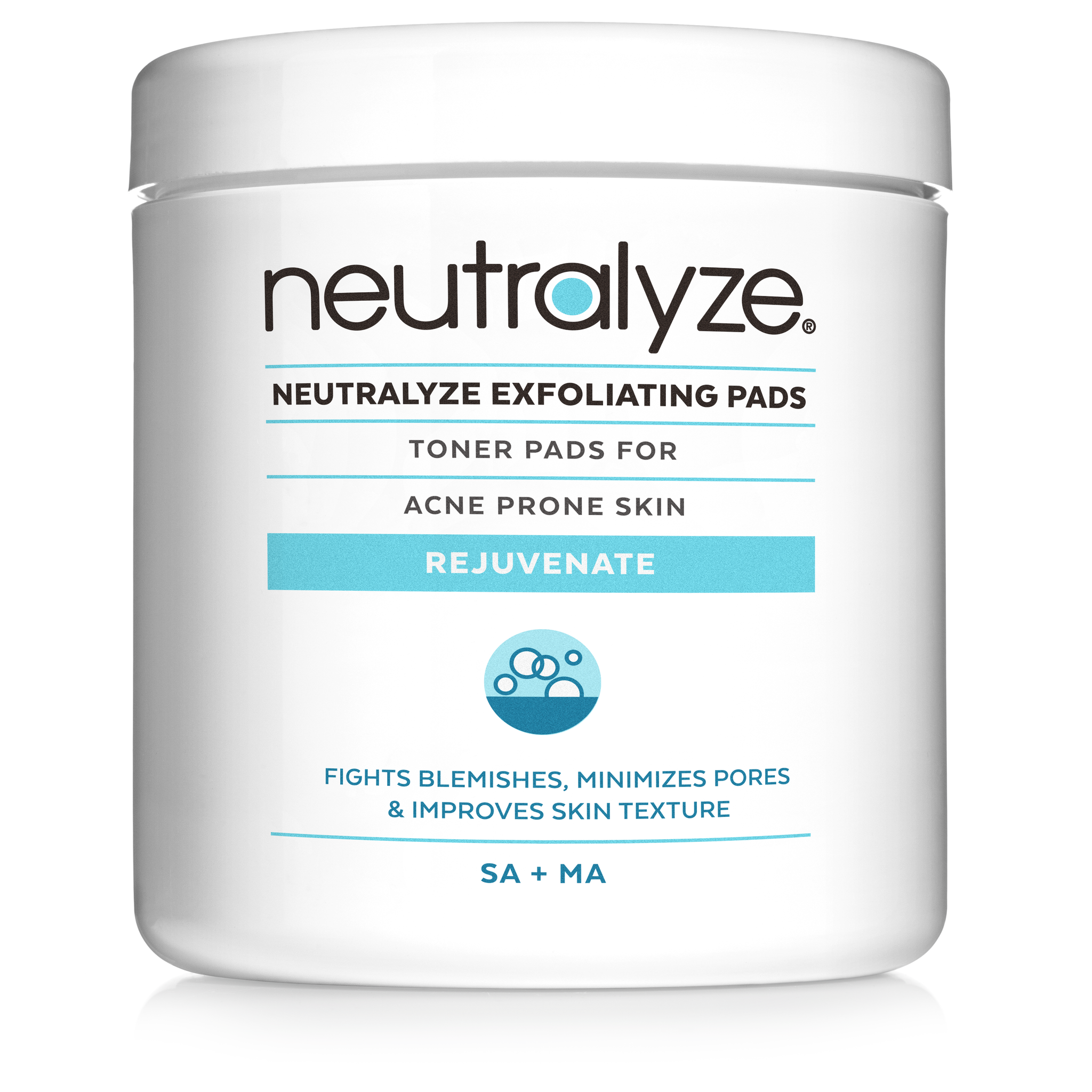 Neutralyze Exfoliating Pads – Maximum Strength Acne Treatment