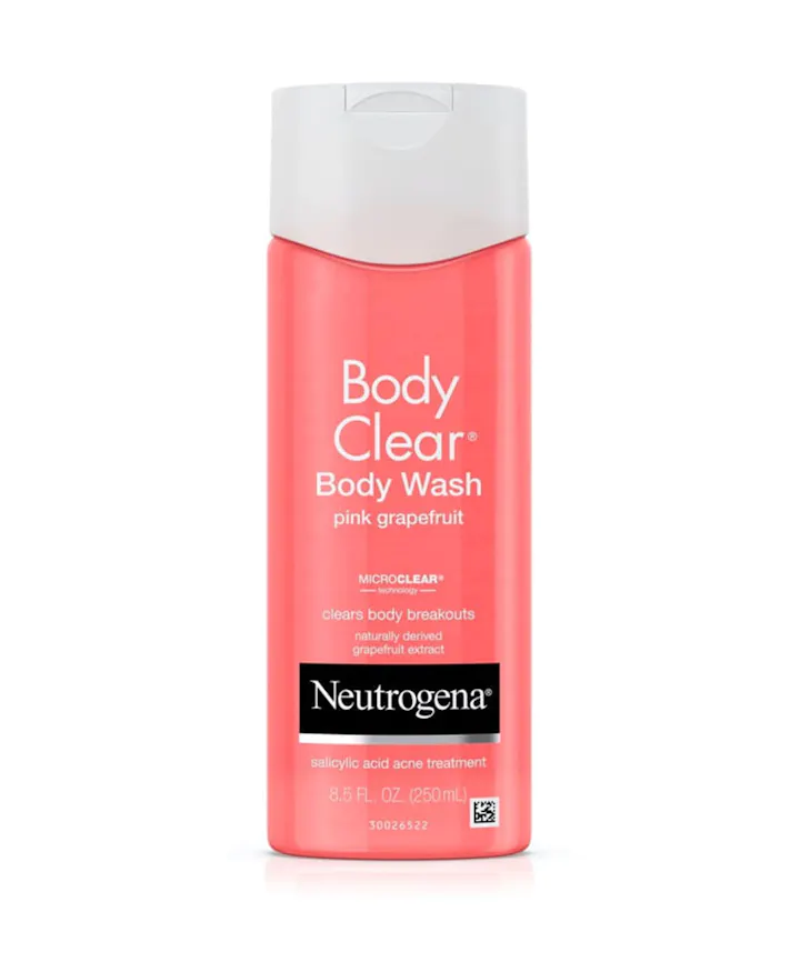 Neutrogena Clear Body Wash With Pink Grapefruit