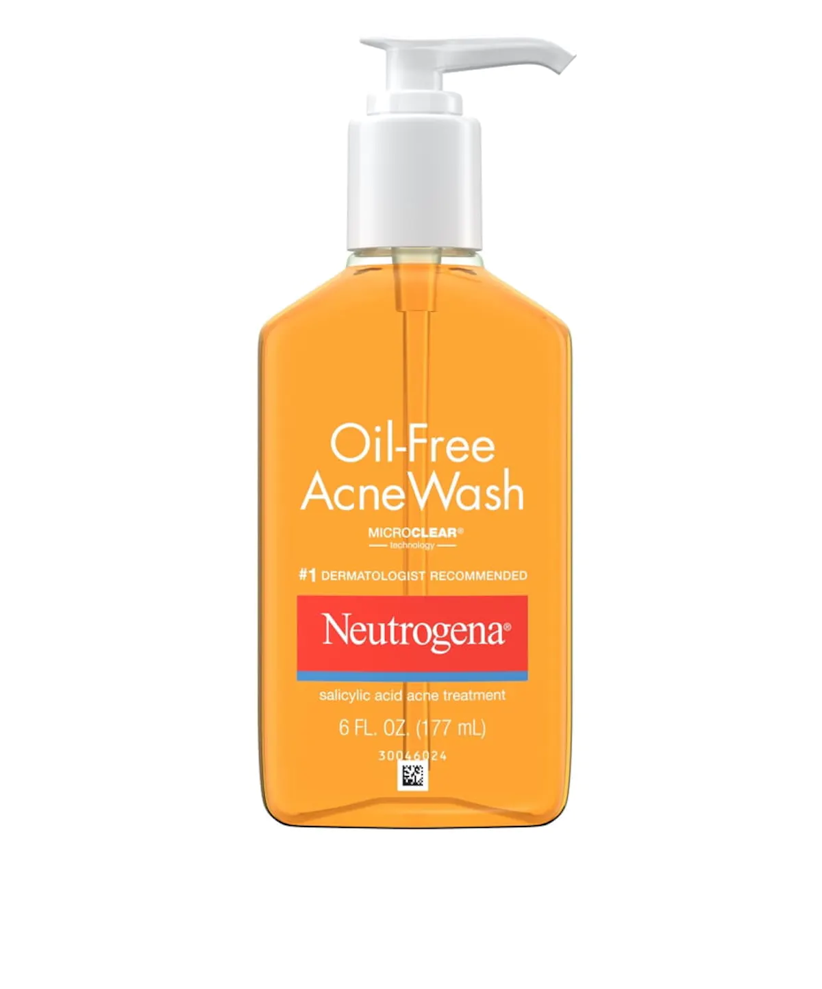 Neutrogena Oil-Free Acne Fighting Face Wash, Daily Cleanser with Salicylic Acid Acne Treatment, 9.1 Fl Oz (Pack of 3)