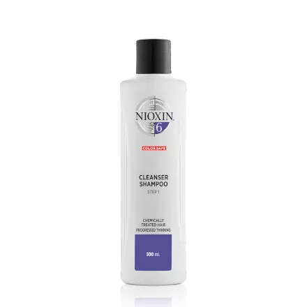 Nioxin System 6 Cleanser Shampoo - Chemically Treated Hair/ Progressed Thinning