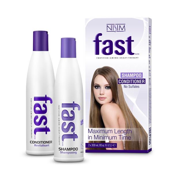 NISIM F.A.S.T Fortified Amino Scalp Therapy Shampoo & Conditioner Set