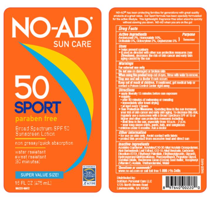 No-Ad Sun Care 50 Sport