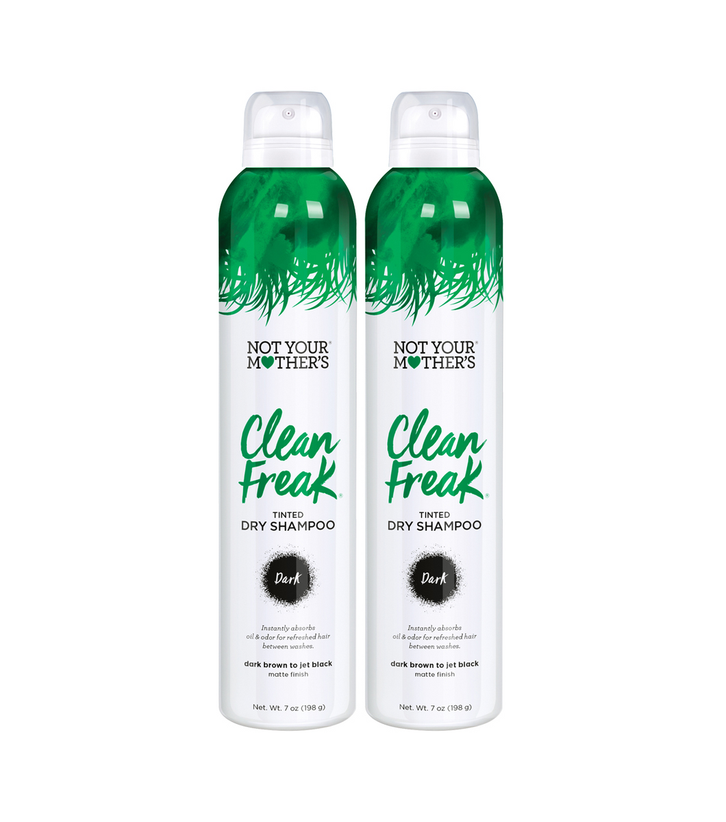 Not Your Mother's Clean Freak Original Dry Shampoo (2-Pack) - 7 oz - Refreshing Dry Shampoo - Instantly Absorbs Oil and Odor for Refreshed Hair 7 Ounce (Pack of 2)