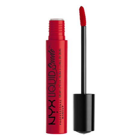 NYX Professional Makeup Liquid Suede Cream Lipstick – Pink Lust
