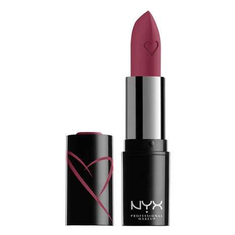 NYX PROFESSIONAL MAKEUP Shout Loud Satin Lipstick, Infused With Shea Butter - Wife Goals (Blue Red)