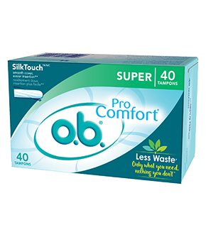 O.B. Pro-Comfort Non-Applicator Tampons